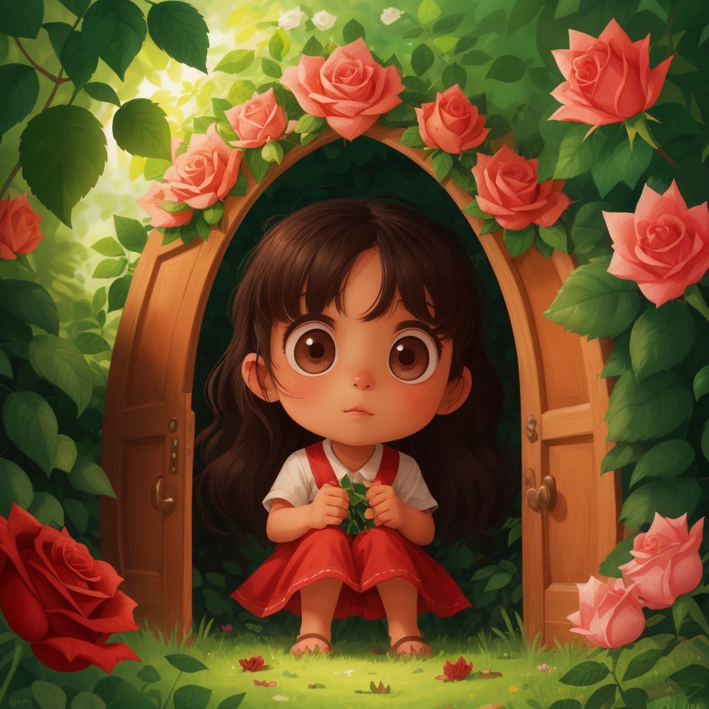 Secret garden and my little friend butterfly